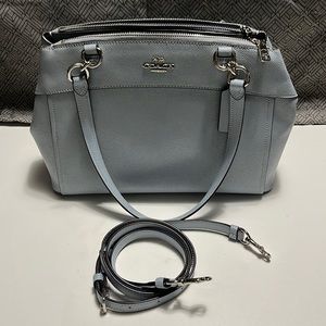 Blue Coach purse
